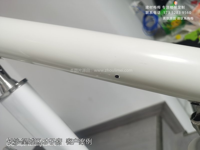 钢木拉丝楼梯扶手 钢木拉丝扶手